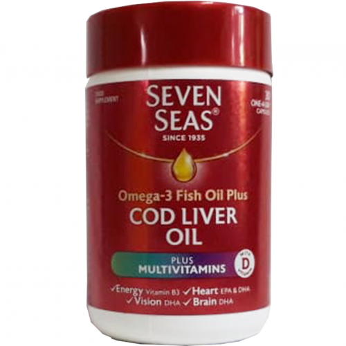 Seven Seas Cod Liver Oil Plus Multivitamins Capsules 30S Pharma