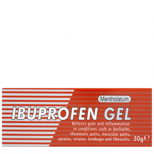 Mentholatum 5 Ibuprofen (Menthol & Ibuprofen) Gel 50G Pharma