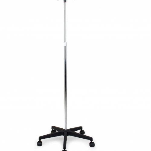 Adjustable Deluxe Drip Stand with Manoeuvrable Castors 1S