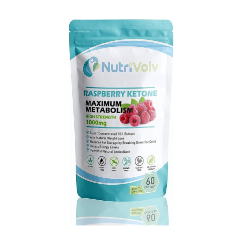 NutriVolv Raspberry Ketone 1000MG 60S