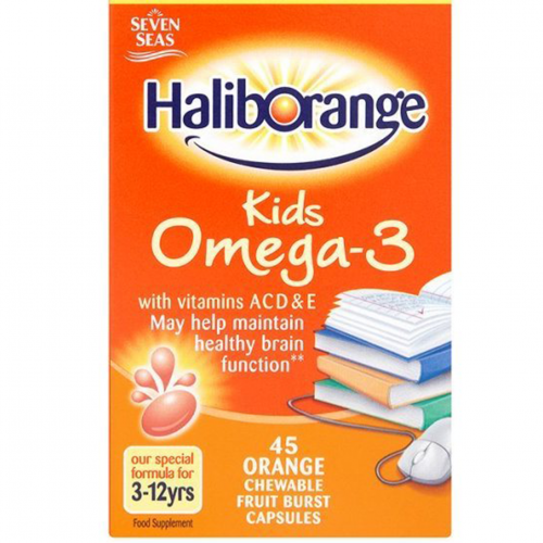 Haliborange Kids Omega-3 With DHA- Orange Flavour 45S