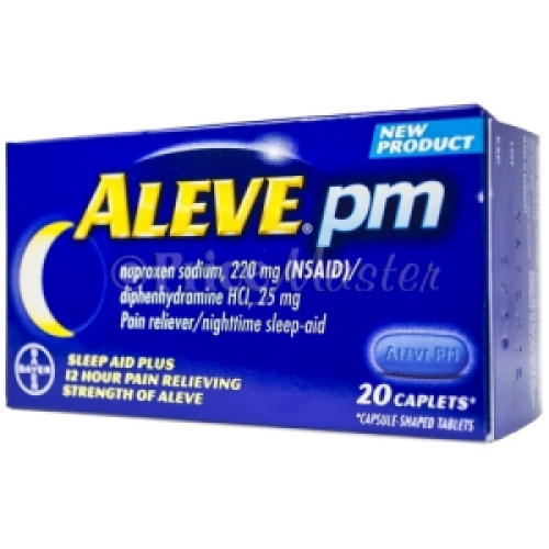 Aleve PM Caplets 20'S