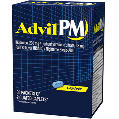 Advil PM Caplets Pouch 30 X 2'S