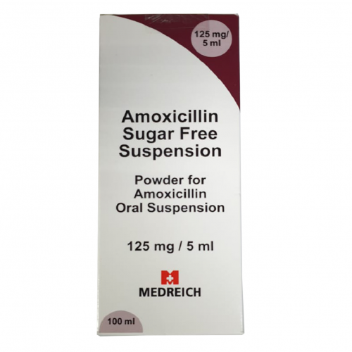 Amoxicillin 125mg/5ml S/F Suspension 100ML