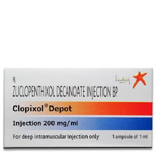 Clopixol (Zuclopenthixol Decanoate) 200mg/ml Solution for Injection 1ML Ampoules 10s