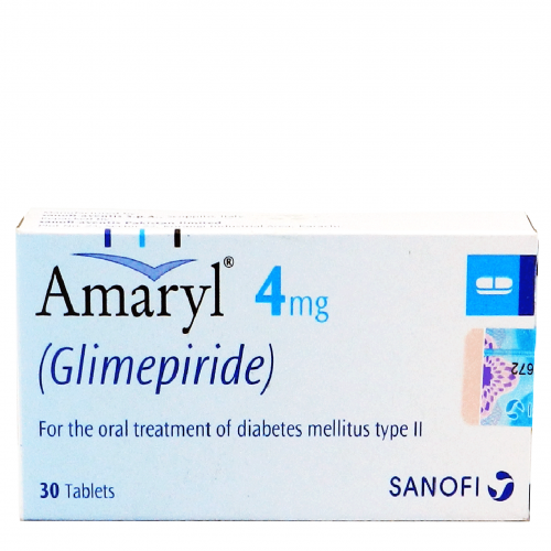 Amaryl 4mg Tablets 30S