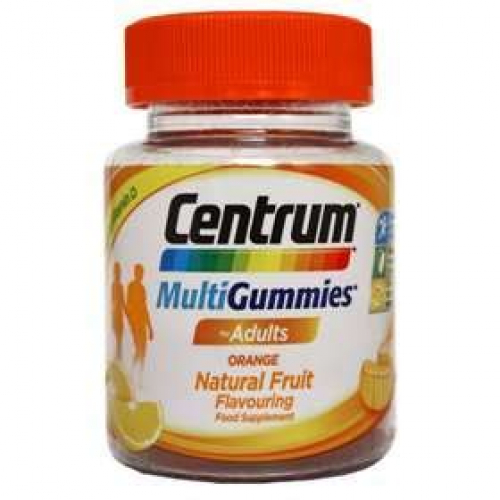 Centrum MultiGummies Adults ORANGE Natural Flavour 30S