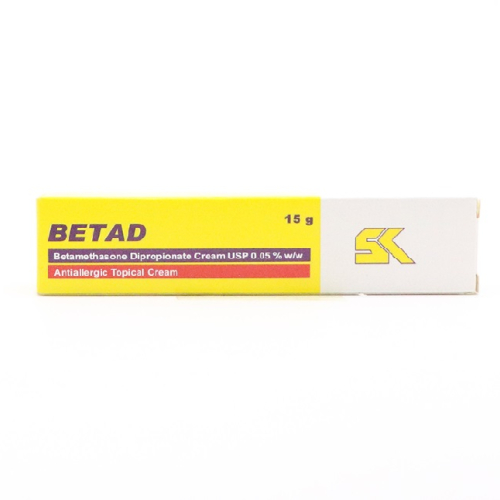 Betad (Betamethasone Diprionate Cream USP 0.05%) 30GM