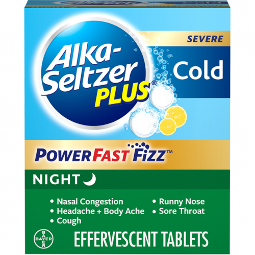 Alka-Seltzer Plus Night Time Cold 20'S