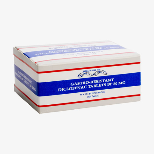 Diclofenac Sodium (Gastro-Resistant) 50mg Tablets 100'S