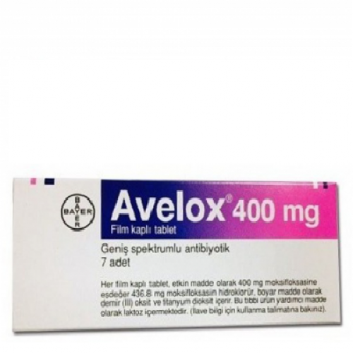 Avelox 400mg Tablets 7S