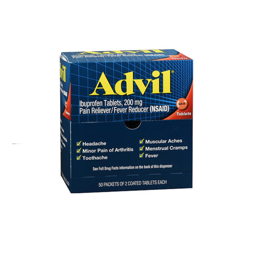 Advil Tablets 50x2'S
