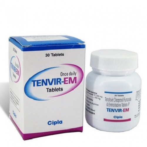 Tenvir-EM (Tenofovir 300mg + Emitricitabine 200mg) Tablets 30S