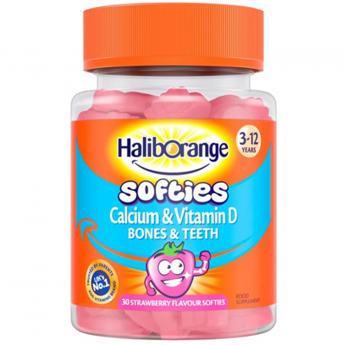 Haliborange Calcium & Vitamin D Bones & Teeth Softies 30S