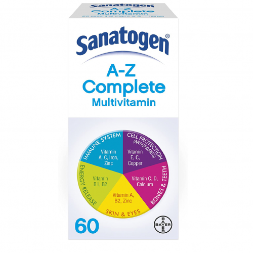 Sanatogen A-Z Complete Tablets One-A-Day 60S