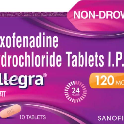 Allegra (Fexofenadine) 120mg Tablets 10s