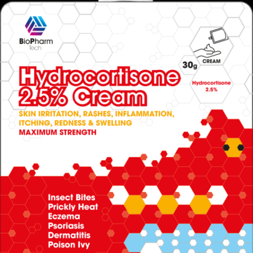 Hydrocortisone EXTRA STRENGTH 2.5% Cream 30g
