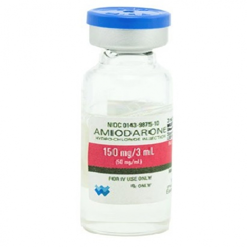 Amiodarone 150mg/3ml (50mg/ml) Solution For injection 3ML Ampoules 10S