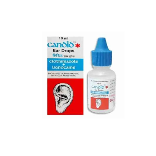 Candid (Clotrimazole + Lidocaine) Ear Drops 10ML