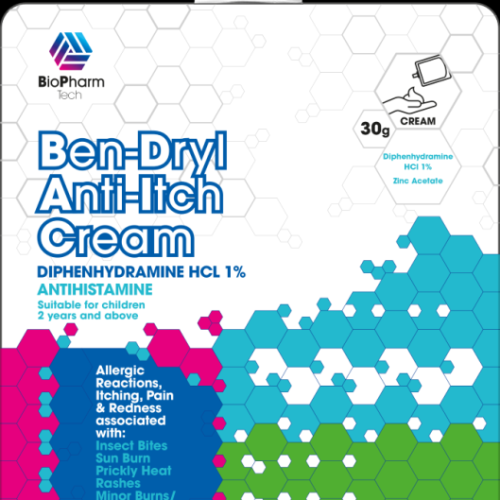Ben-Dryl Anti-Itch Cream 30g