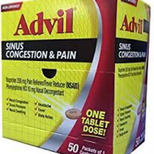 Advil Sinus Congestion & Pain Pouch 25 X 1'S