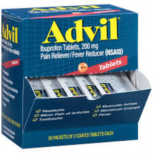 Advil Pouch 50 X 2'S