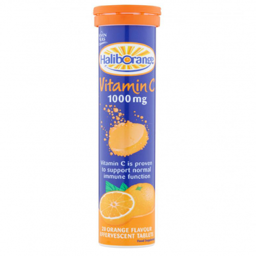 Haliborange Vitamin C 1000mg Effervescent - Orange Flavour 20S