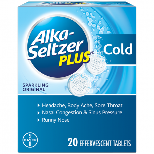 Alka-Seltzer Plus Cold & Flu Citrus 25'S