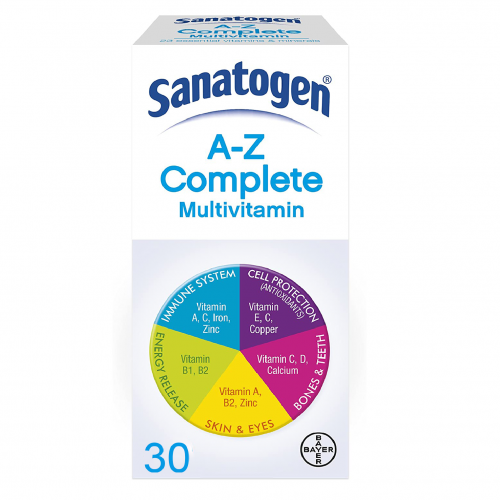 Sanatogen A-Z Complete Tablets One-A-Day 30S