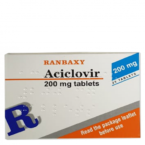 Aciclovir 200mg Tablets 25's