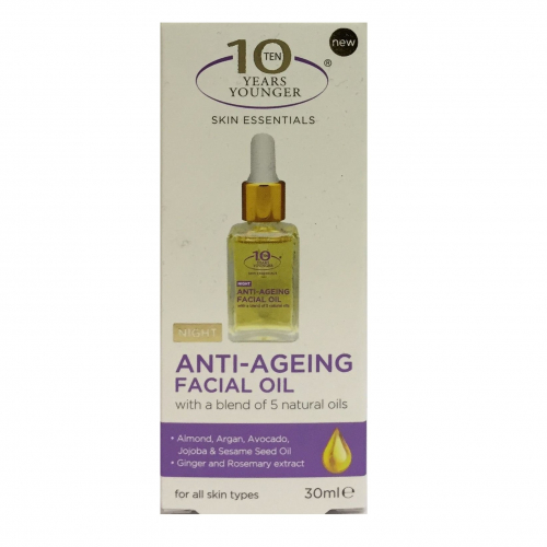derma V10 Anti Ageing Facial Oil 30ml