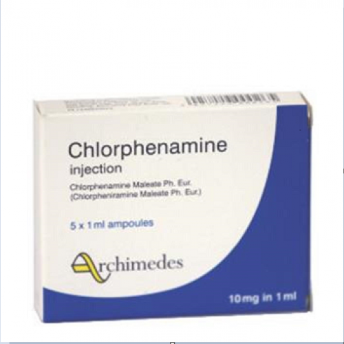 Chlorphenamine 10mg/ml Solution For Injection 1ML Ampoules 1S