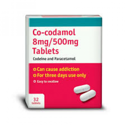 Co-Codamol (Codeine 30mg/Paracetamol 500mg) Tablets 100S