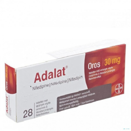 Adalat (Nifedipine) LA/OROS 30 mg Tablets 28S