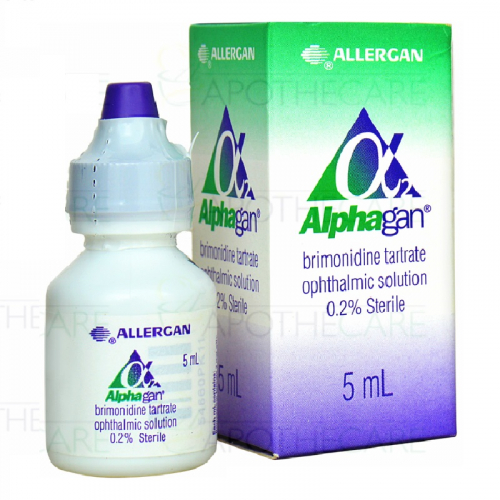 Alphagan (Brimonidine) 0.2% Eye Drops 5ML