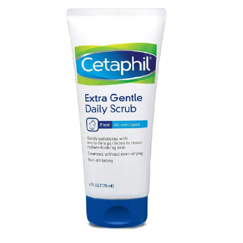 Cetaphil Gentle Exfoliating Cleanser Face For Dry, Oily & Combination Skin 178ML