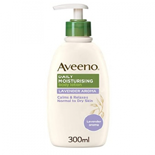 Aveeno Daily Moisturising Body Lotion Lavender Aroma 300ML
