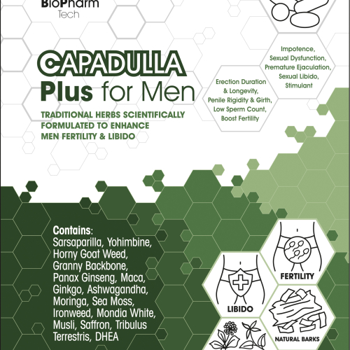 CAPADULA Plus For Men Capsules 7S X 10 Pouches