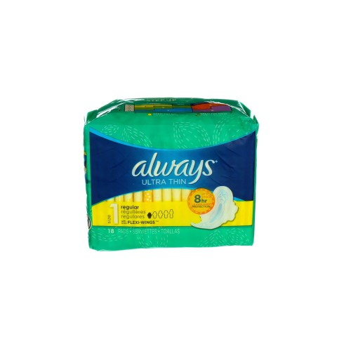 Always Ultra Thin Regular Flexi-Wings 10's