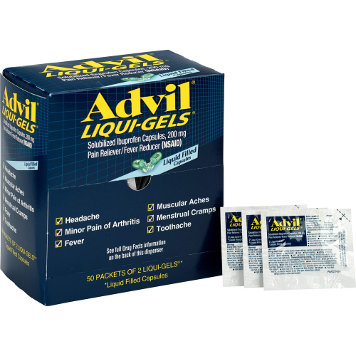 Advil Liqui-Gels 200MG 50 X 2 Capsules