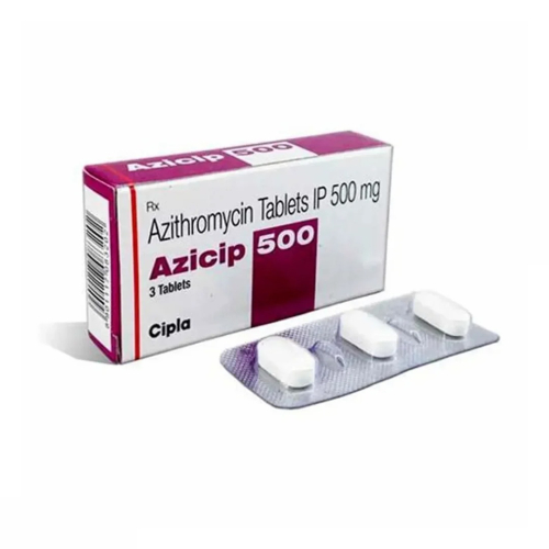 Azicip (Azithromycin) 500mg Tablets 60S - CIPLA