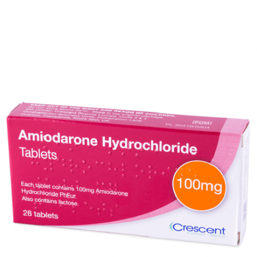 Amiodarone 100mg Tablets 28S