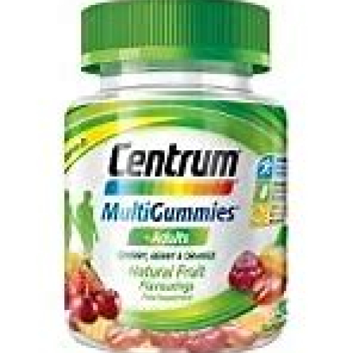 Centrum MultiGummies Adults CHERRY, BERRY & ORANGE Natural Fruit Flavour 30S