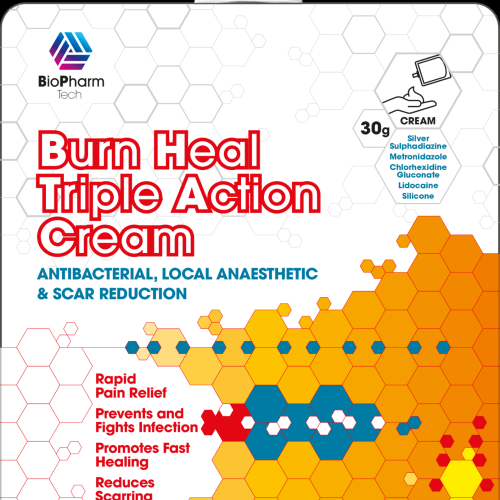 Burn Heal Triple Action Cream 30g