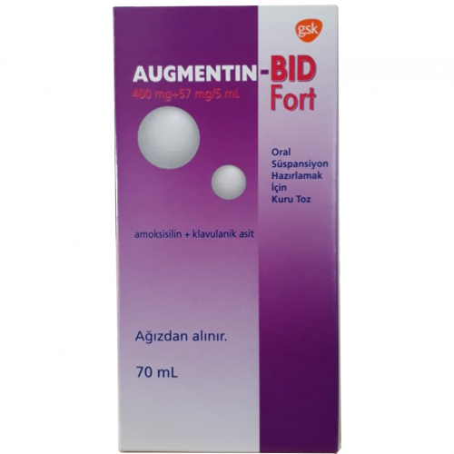 Augmentin-BID 457mg/5ml Syrup 70ml
