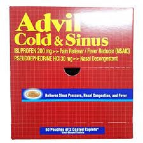Advil Cold & Sinus 50S x 2S