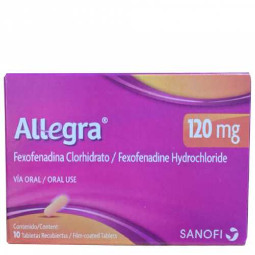 Allegra 120mg Tablets 10S
