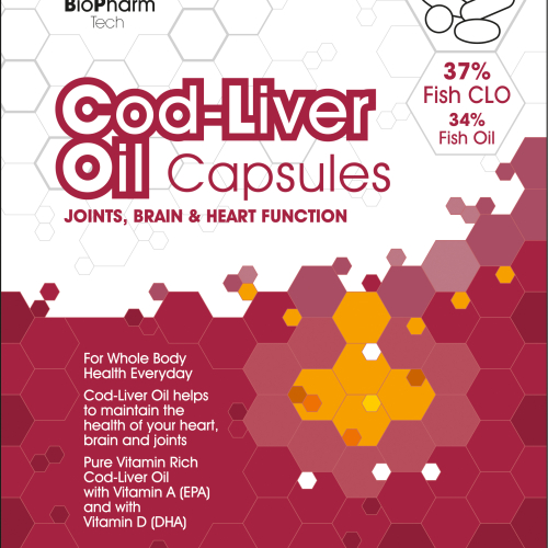 Cod-Liver Oil Capsules 14S X 10 Pouches
