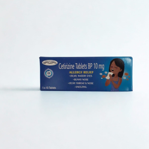 Cetirizine 10mg Tablets 10'S
