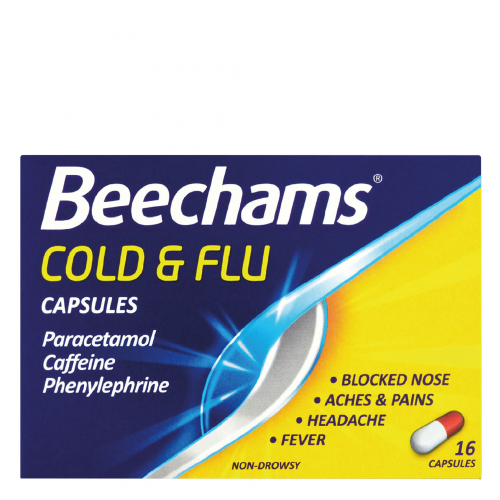 Beecham's Cold & Flu Capsules 10S/16S